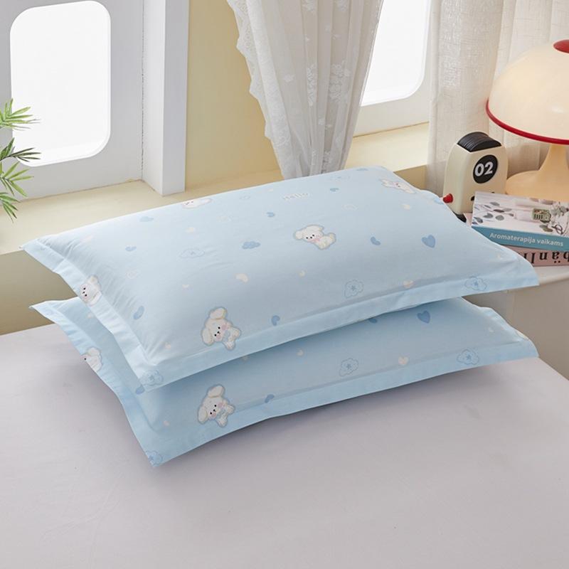 2pcs Floral Pattern Cotton Pillowcase Without Pillow Core, Comfortable Soft Pillow Covers, for Home Bedroom Living Room Decor, 19*29inch