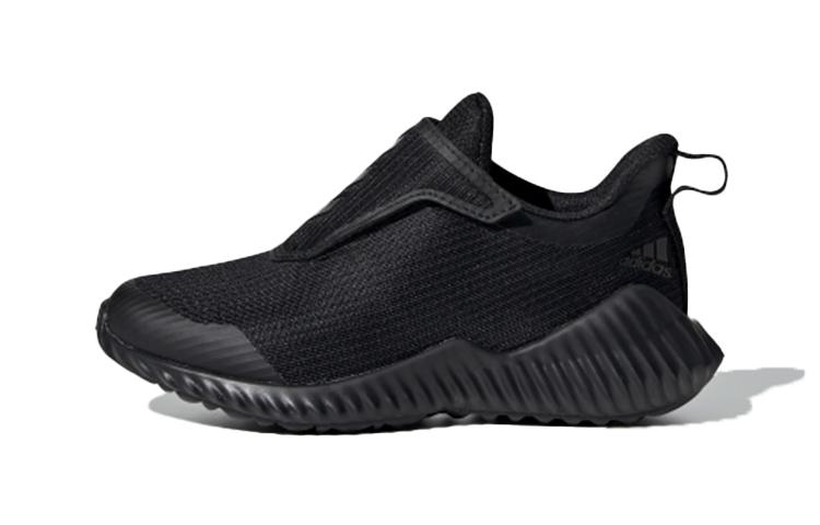 

Adidas Fortarun Casual Abrasion Resistant Breathable Low top Running Shoes Black Kids EF0145 28