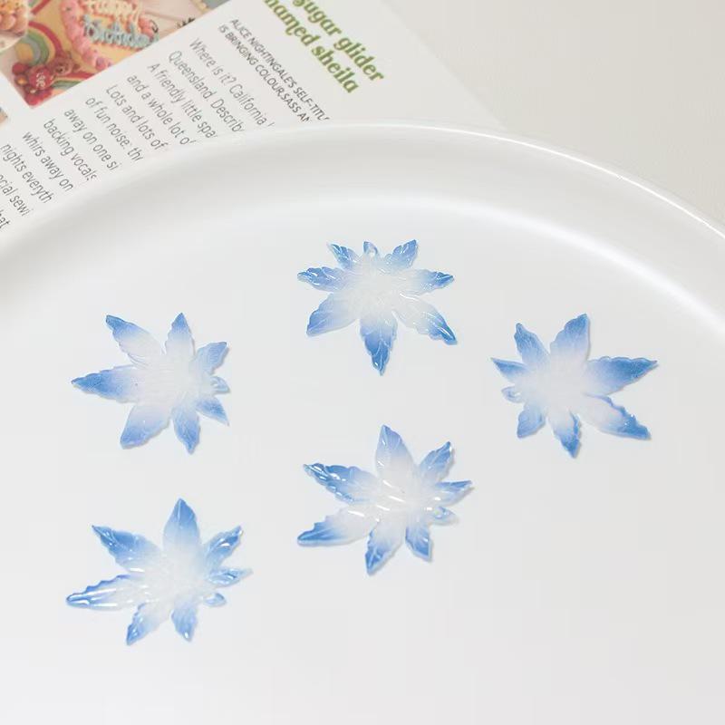 Vintage Flower Hair Clips & Pins - Acrylic Handmade Earring Patches & Jewelry Materials