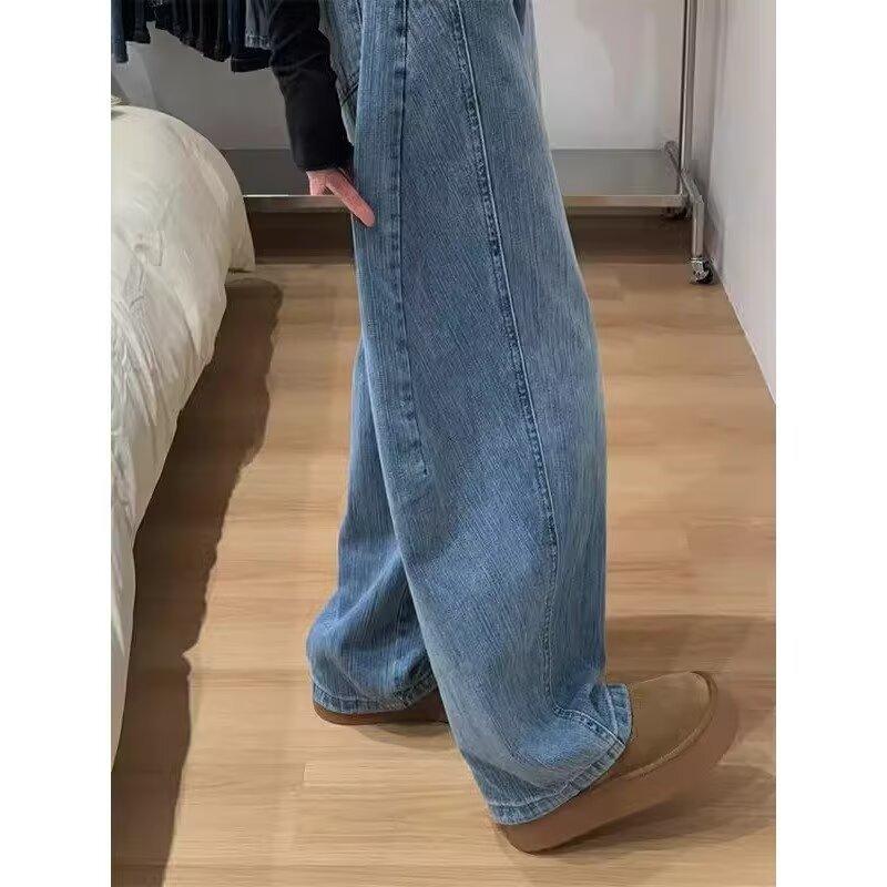 JYL Women s Bootcut Jeans European Slub Deconstructed Spring High-Waist Denim S бездна