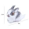 Lebensechte Niedliche Geburtstagsgeschenk Fell Miniaturen Tier Kinderspielzeug Ostern Plüschhase Simulation Kaninchen