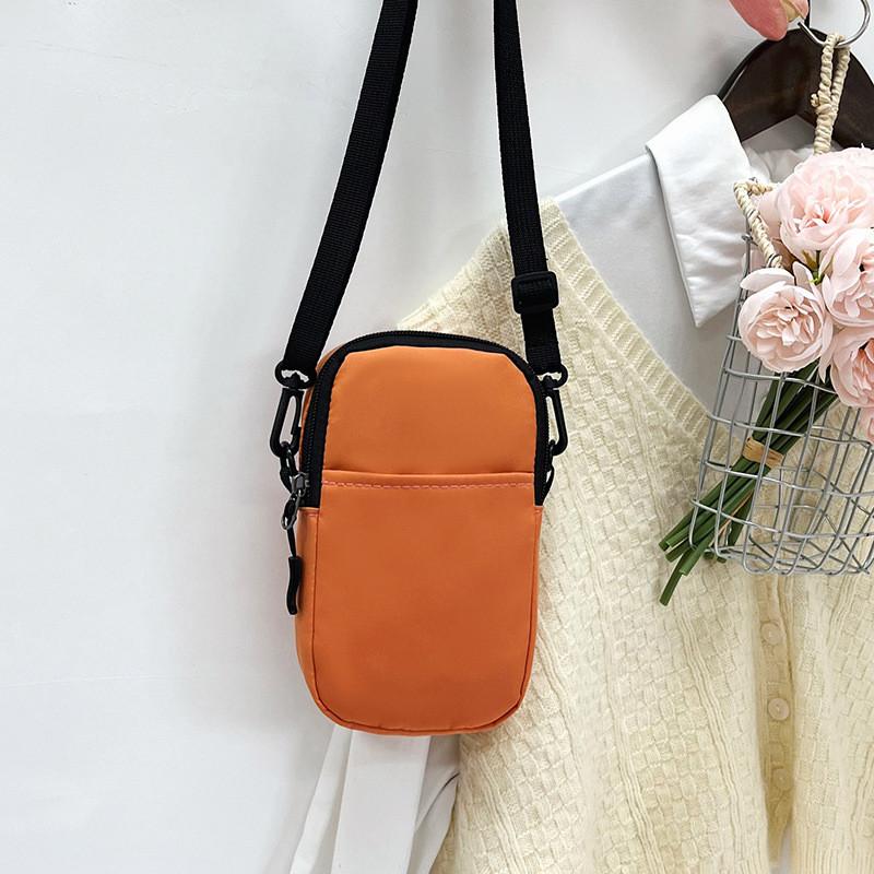 

Versatile And Trendy Medium Sized Nylon Small Square Bag Perfect For Daily Essentials помаранчевий