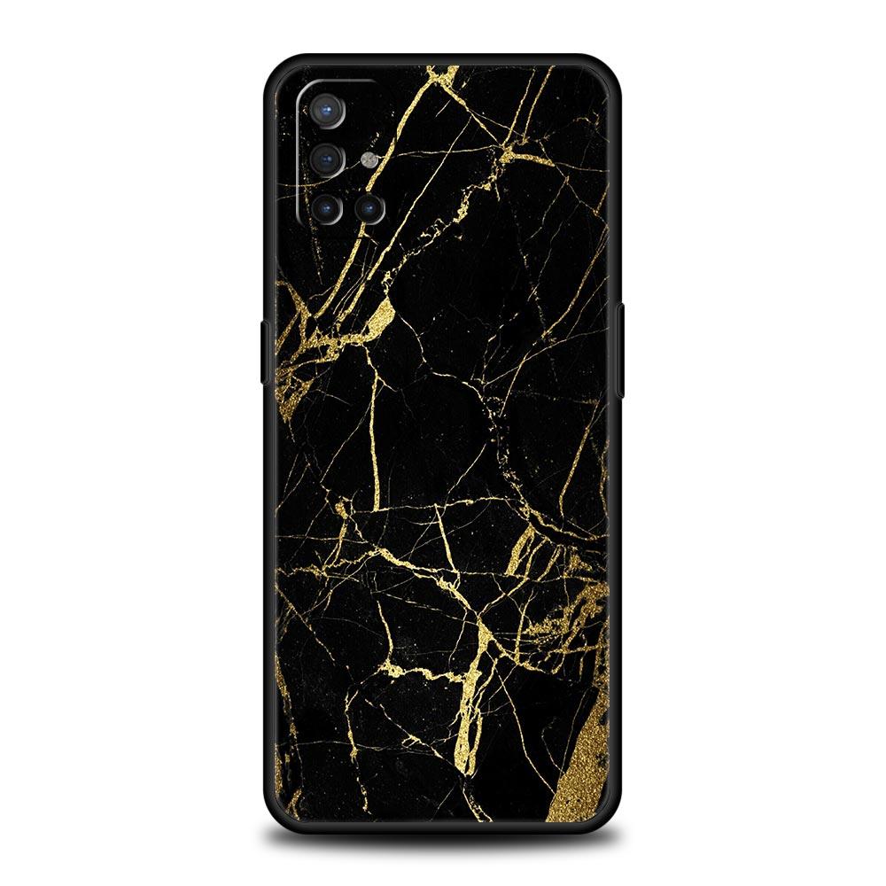 Phone Case For Oneplus 13R 13 12 10T 11 R10 Nord N100 N200 N10 9 9R CE 2 3 Z Pro Lite 5G Soft TPU Cover Vintage Marble Funda Bag