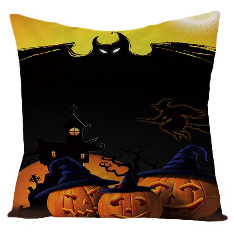 New Halloween Throw Pillow Cover Nordic Festival Home Decor Sofa Cushion Cover