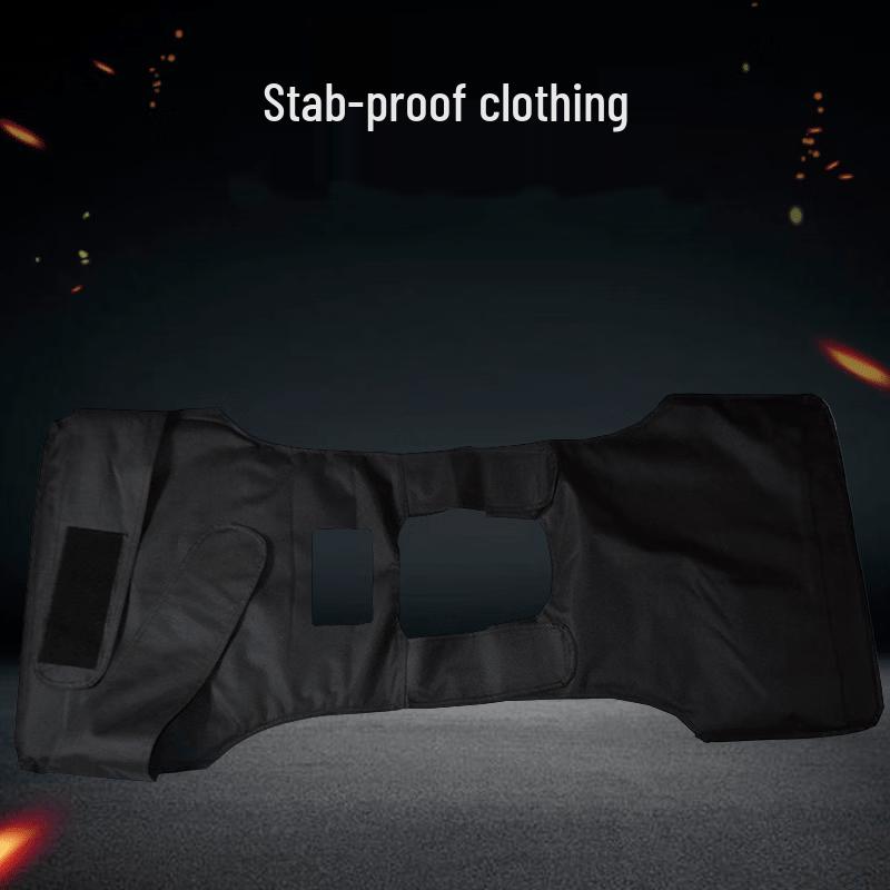 TLXT Black Stab-Proof Security Vest