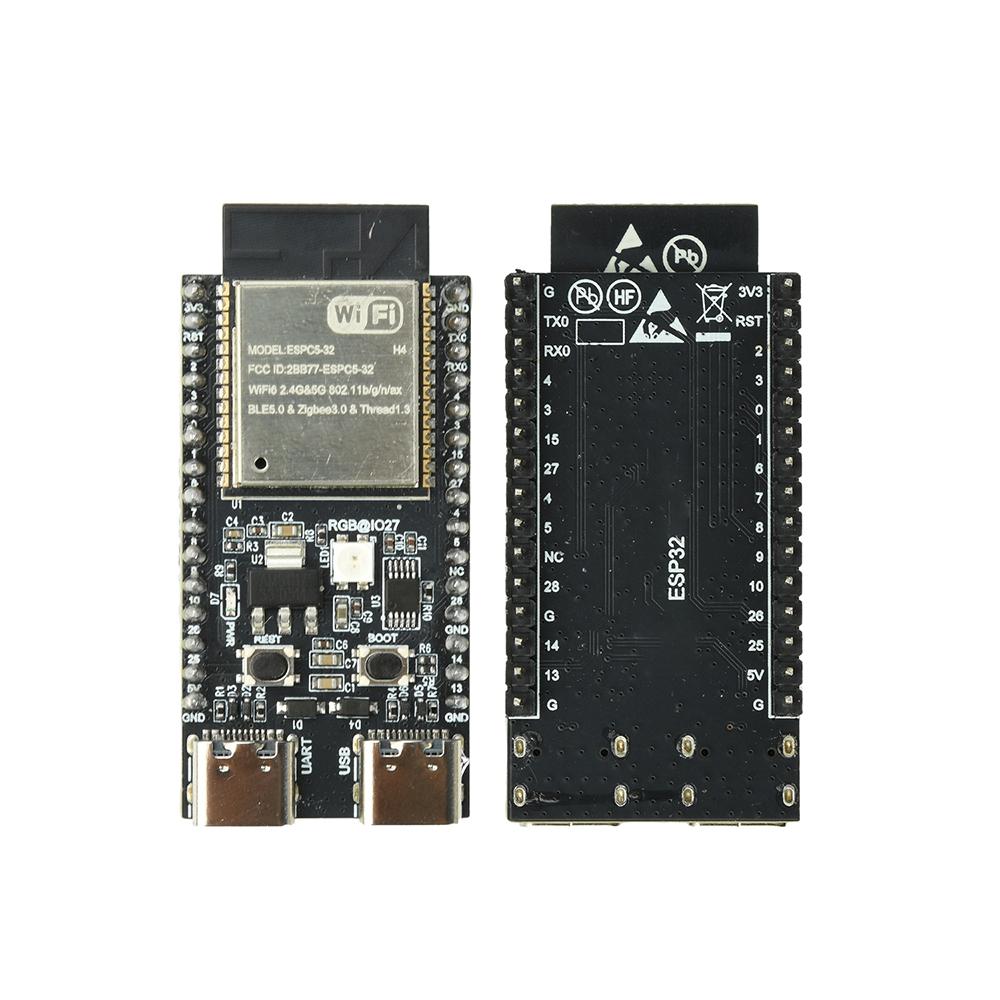 For Esp32 C5 H4 Development Board 4MB Flash Ch340 Type C Dual Band Wifi6 Bluetooth5 Risc V 29Pin Gpio Compatible With Esp32 C5