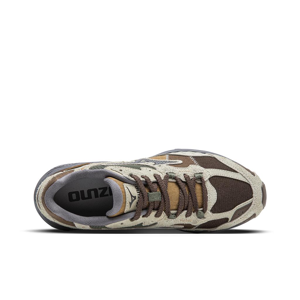Mizuno Racer Adv Outdoor Durable Non-Slip Casual Comfortable Versatile Low-Top Running Shoes Unisex Sneaker Dark-Brown D1GH241213