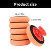 Polishing Pad Polishing Foam Car Wax Applicator Pad Car Beauty Wax Sponge Polisher Detailing Buffing Pads Hand Polisher