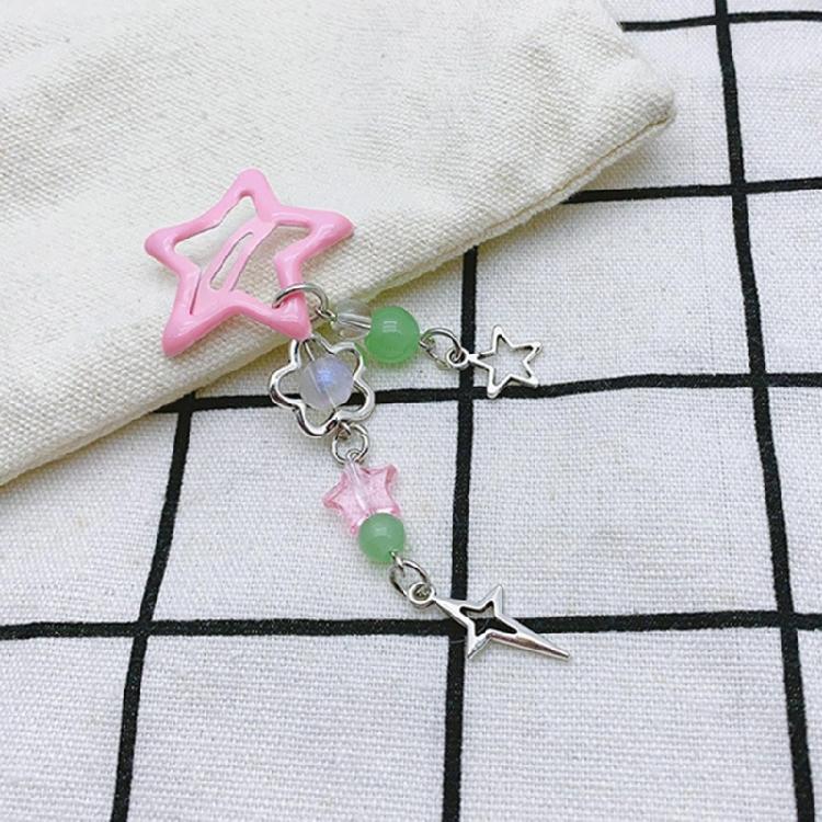 Y2K Stern Schmetterling Mond Quasten Haarspangen Haarspangen Süße Haaraccessoires