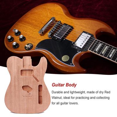 Electric Guitar Body Musical Instrument Replaceable Pickguard Attachment