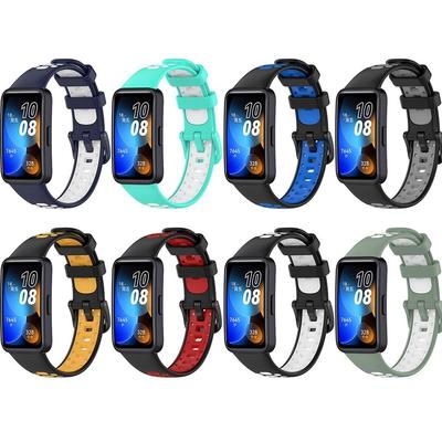 Replacement Silicone Watch Strap Breathable Watchband New Bracelet for Huawei Band 8