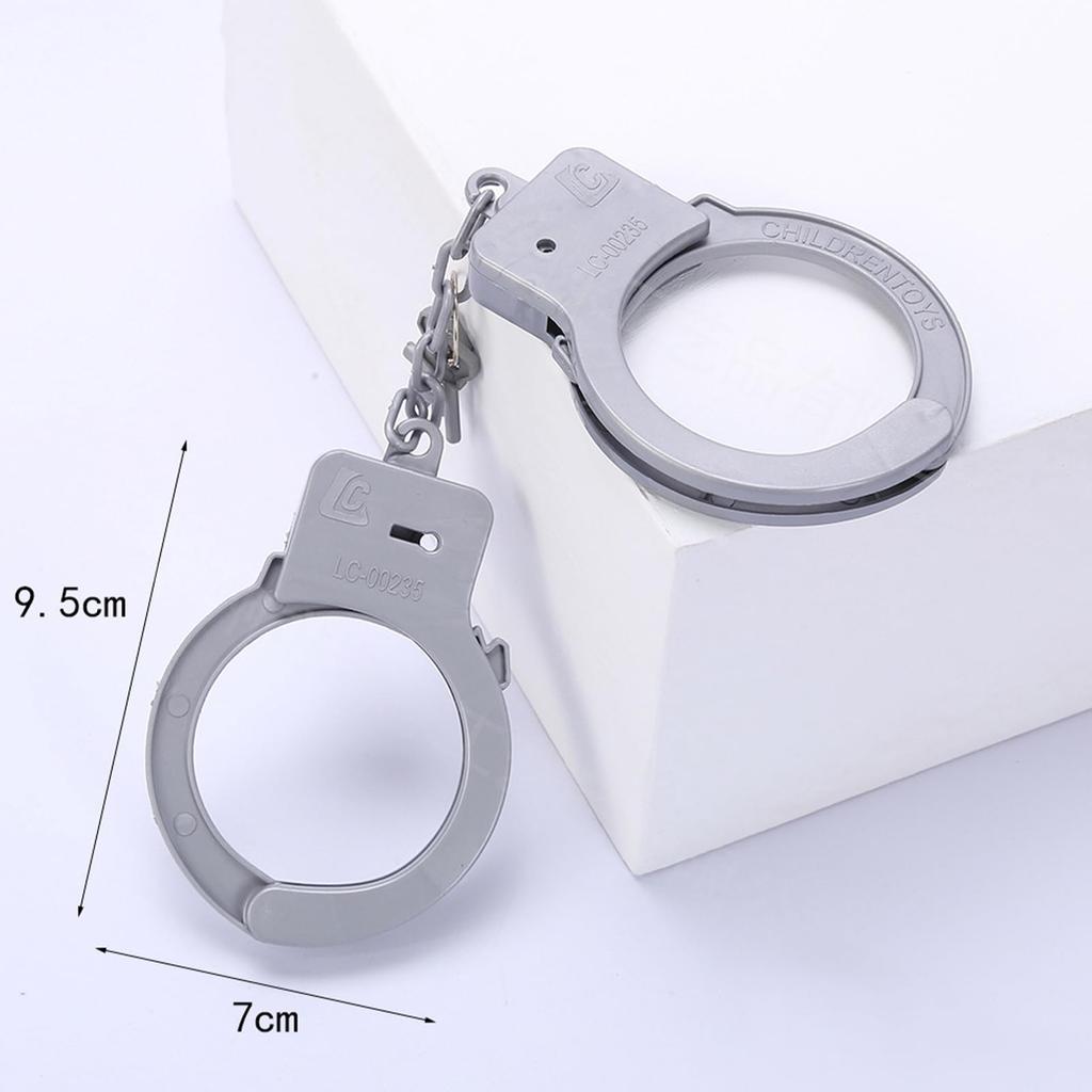 Fantasia de Policial Moerstar para Crianças, Meninas, Halloween, Uniforme de Policial, Conjunto de 5 Peças, Inclui Vestido, Chapéu, Cinto, Gravata e Algemas, Perfeito para