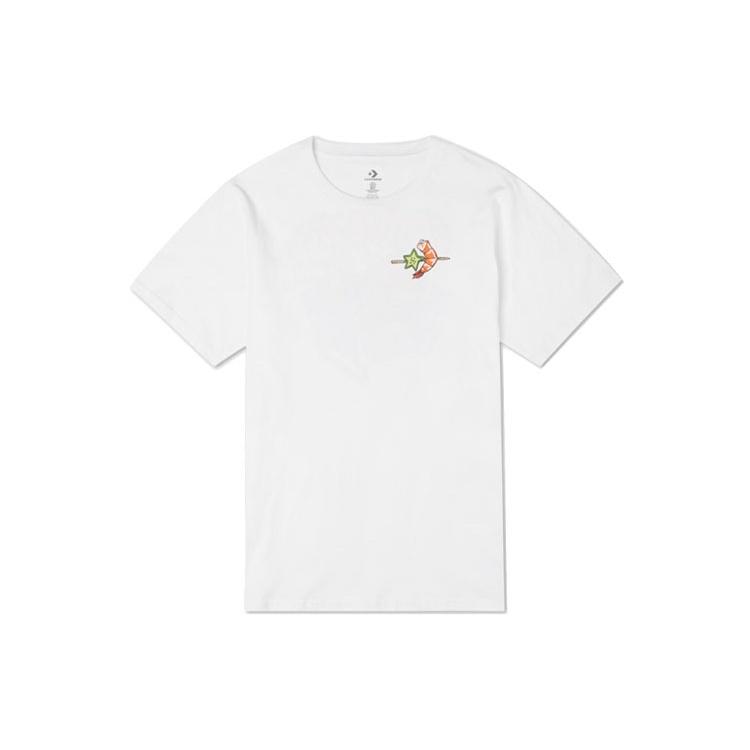Converse Summer Cookout T-Shirt Asia Sizing White Men s 10021513-A01 XL