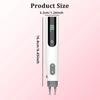 Multifunctional Electric Double-Head Massage Pen Intelligent Meridian Pen Type-C Fast Charging 10 Gears Adjustment For Neck Back