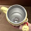 Large-Capacity Thermos Cup for Girls, High-Looking 2025 New Model, Cute Straw Water Cup, Office Portable Coffee Cup