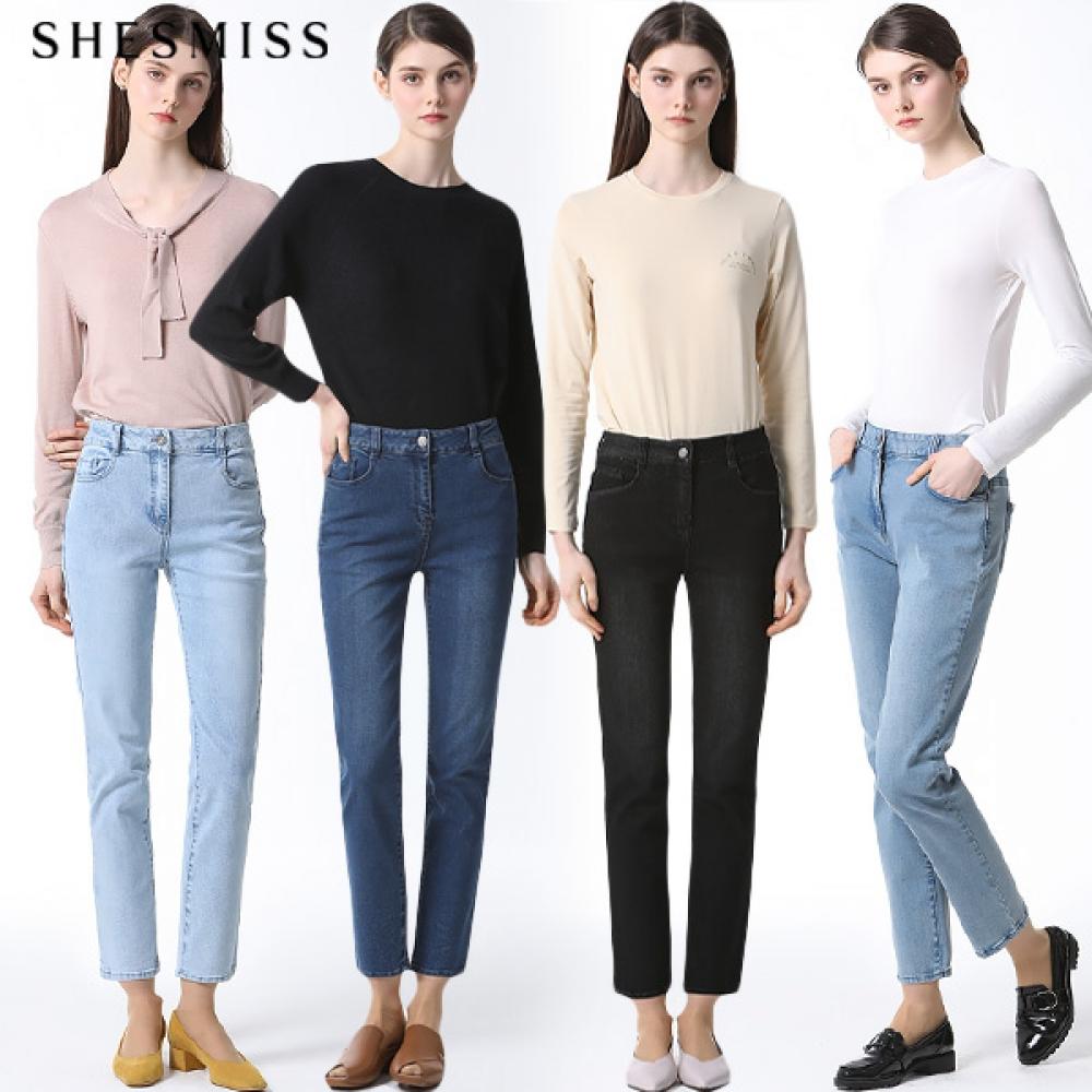 

Брюки Shs Miss Straight Washed Denim Navy (NA)/55