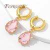 18K Gold Plated Earrings Fixtures Accessories Round Earrings Hooks Clasp Findings,Earwires Fasteners,DIY Earrings Jewelry Making