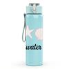 1PC Saltwater Soul Seashell Starfish 750ml Color Plastic Sports Water Bottle Leakproof Flip Straw Lid Suitable for Sports Office Home Use