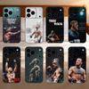Conor McGregor Boxing Phone Case For iPhone 17,16,15,14,13,12,11 Plus,Pro,Max,Mini Silicone Black Soft Cover