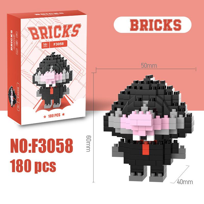 Zootopia 2 Building Blocks Anime Kawaii Cartoon mini Action Children's Animal building blocksAssemble DIY Toys Gift for Kids