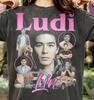 Ludi Lin Vintage Actor Collage Comfort Colors® Tshirt, Celebrity Graphic Fan Gift Tee