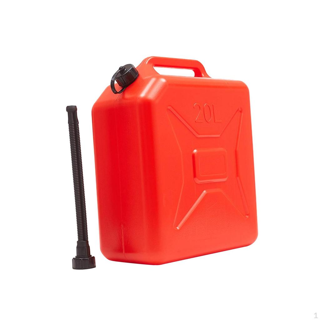 Fuel Container with Spout Water Jug Replacement Storage Cans Car Gasoline Tank Petrol