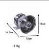 1pc Stainless Steel Alarm Horn Siren 12V 200W Speaker Super Loud Alarme Horn Car Train Truck Motorbike Electronic Claxon Horns