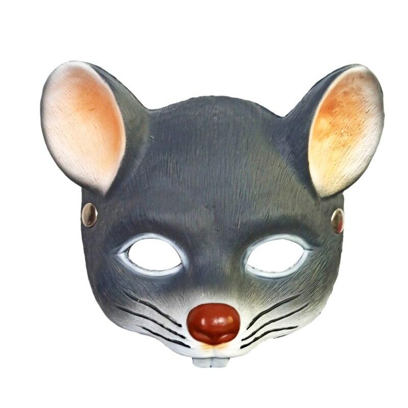 Erwachsene Kinder Halloween Karneval Maskerade 3D Dreidimensionale PU-Schaum-Mausmaske