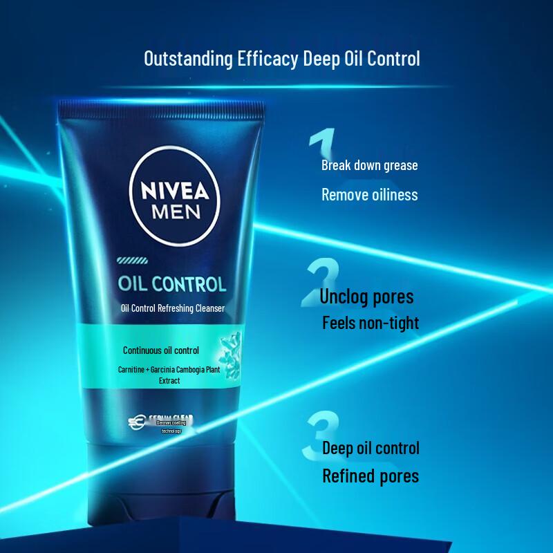 Nivea Men Oil Control Deep Cleansing Facial Cleanser