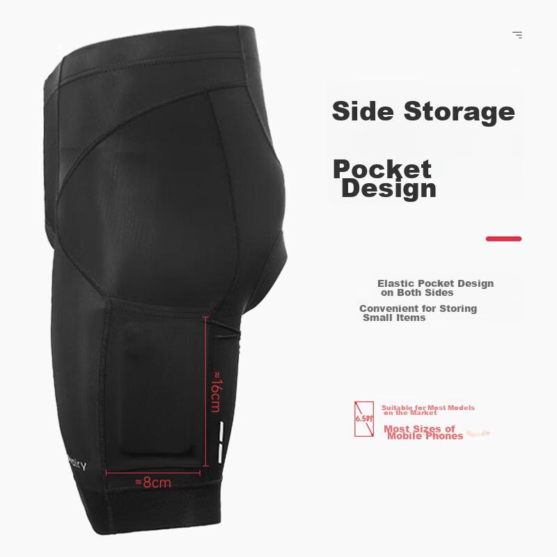 Cycling Shorts, Bicycle Riding Wear, Summer And Autumn Men's Padded Shorts, Mountain Bike And Road Bike Pants, Seat Cushion Equipment, 3XL