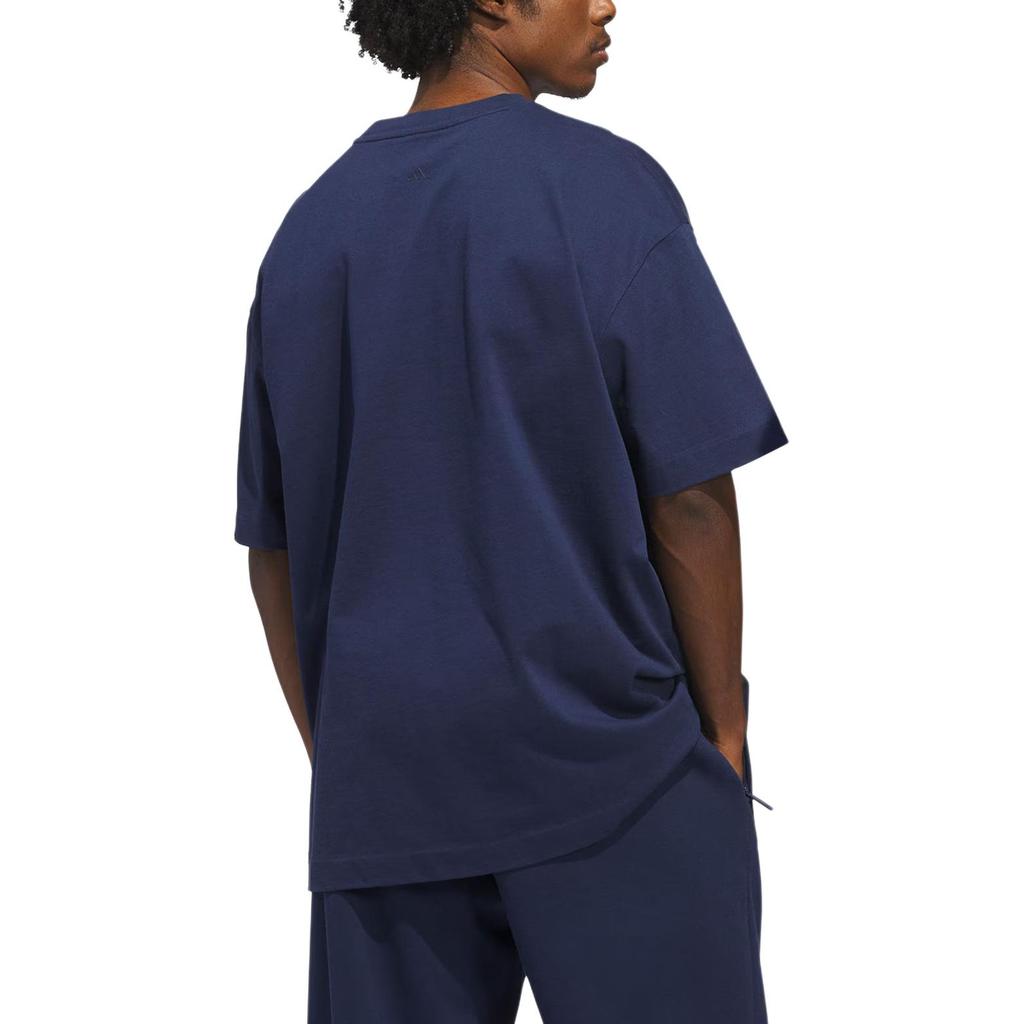 Adidas Loose Fit Round Neck Pullover Short Sleeve Basketball Jersey Unisex tops KB7559