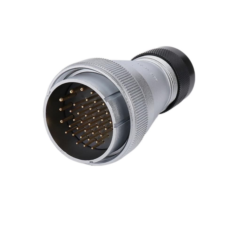 WEIPU WS48 TD+Z M48 Circular Waterproof Bulkhead Connector 5 7 20 27 38 42 Pin AC DC Power Adapter 50A Male Plug Female Socket