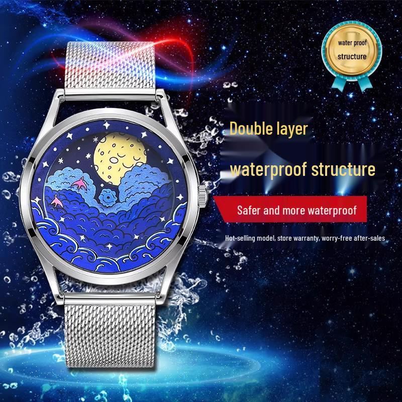 Seevogel Sturmvogel Unisex Kreatives Design Mechanische Uhr