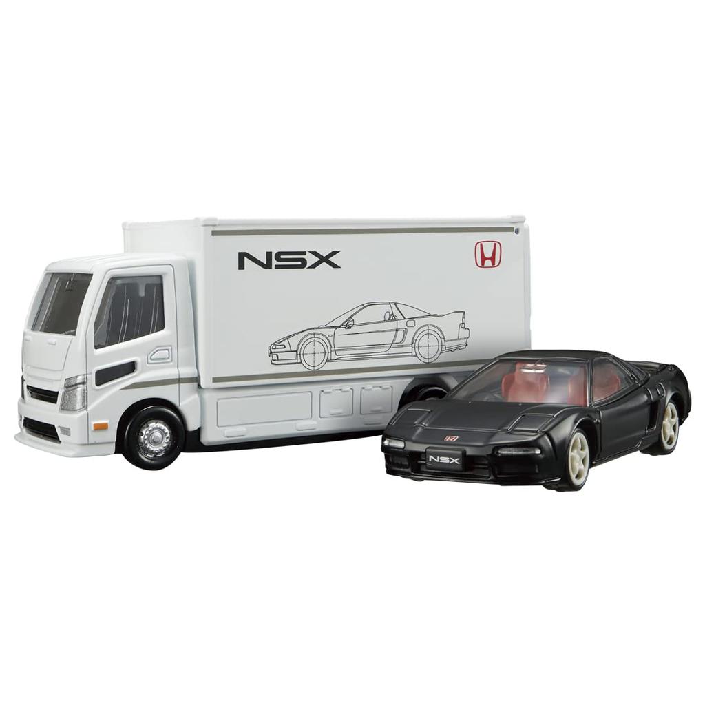 Takara Tomy Premium Tomica Transporter Honda NSX Type Miniature Car Toy for Ages 6 and Meets Toy Safety ST Mark TOMICA TAKARA TOMY "Tomica R" Up,