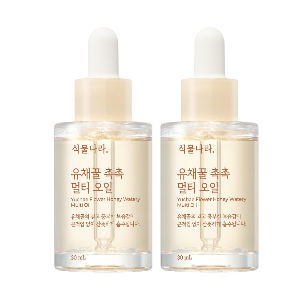 Shingmulnara Rapeseed Honey Moisturizing Multi Oil 30ml x2