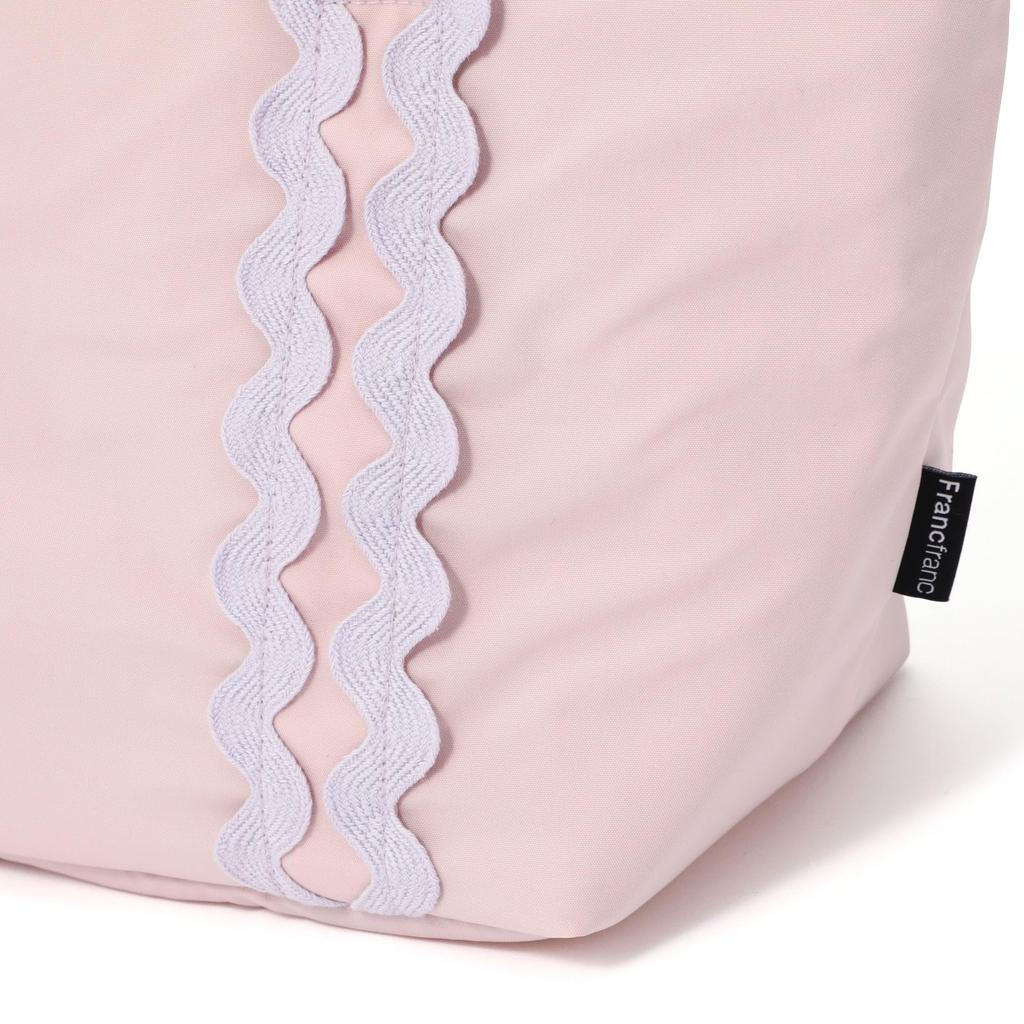 Francfranc Wave 2-Way Lunch Bag, Pink, New Life Gift