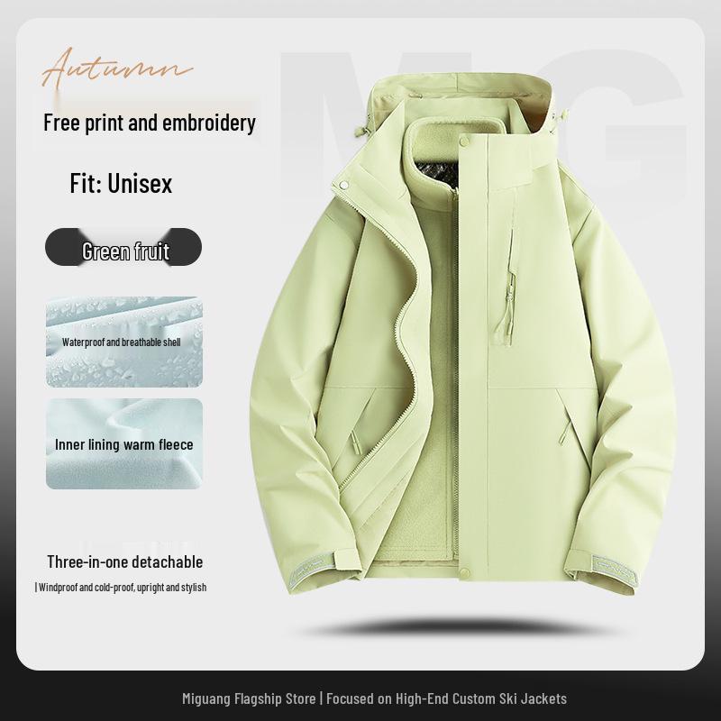 Giacca Tre in Uno da Lavoro Personalizzata Negozio 4S Tesla - Uniforme da Lavoro con Logo Ricamato