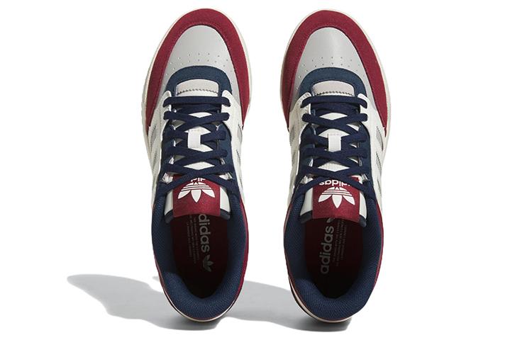 Adidas Originals Drop Step Low Directional Shoes 'Navy Red' HQ7118