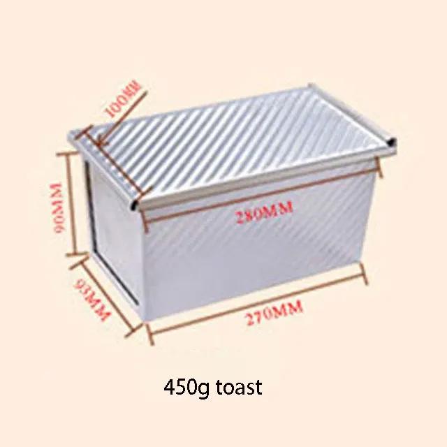 Baking Toast Mold Non-stick Loaf Pan With Cover Bread pan Bakeware Toast Box Baking Tools Sheet Pan