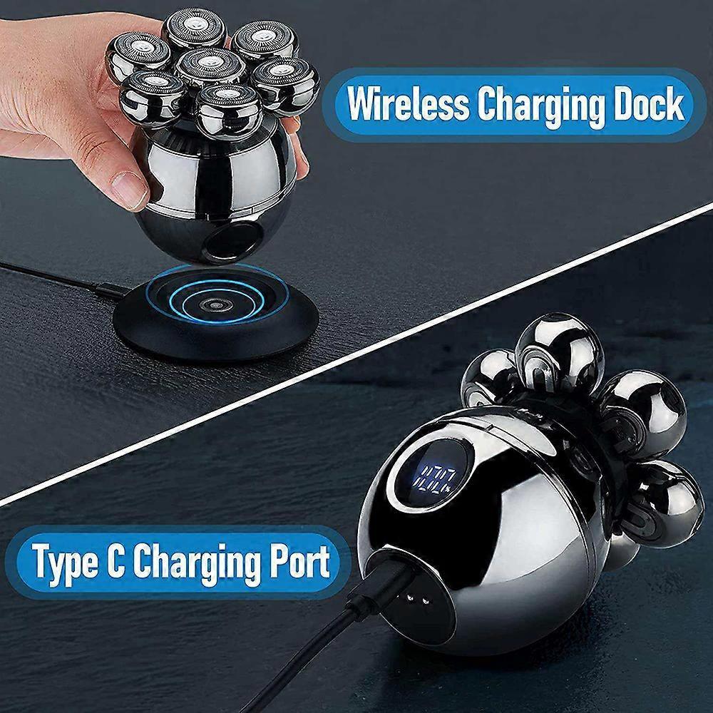Trimpod - Trimpod 3.0 Shaver for Men, Wireless Charging Floating Head Shaver