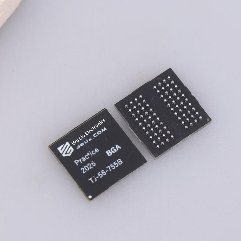 BGA-Chip-Lötübungsplatine-Kit Dezimale blinkende Lichter Lehre Praktisches Training Lötübung Einzelteile