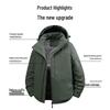 EASTERN CAMEL Men's Graphene Hooded Winter Workwear Padded Jacket