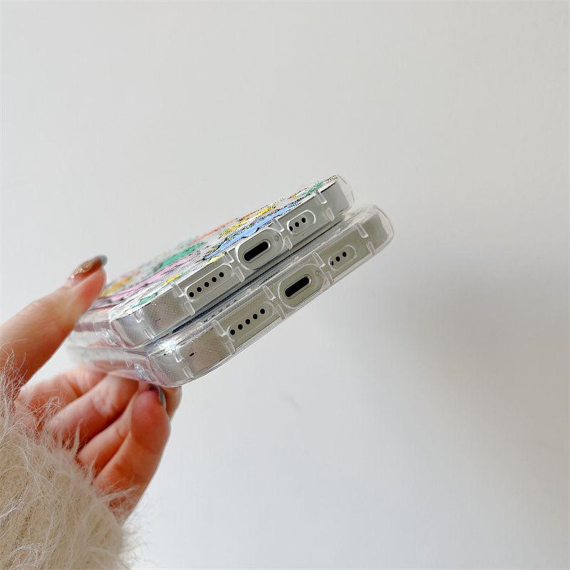 Etui na telefon z poduszką powietrzną dla iPhone 11 13 XR 15 14 Pro Max iPhone 12 16 7 8 Plus XS Max Samsung A15 A55 A05 S21 S22 S23 S24 Redmi 12 13C 13 9