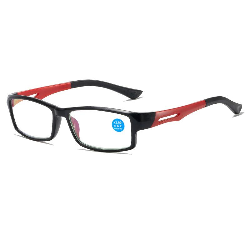 New Sports Reading Glasses Men Fashionable Anti Blue Light Eyewear Women Finished Prescription Eyeglass +1.0 +1.5 +2.0 +2.5 +3.0