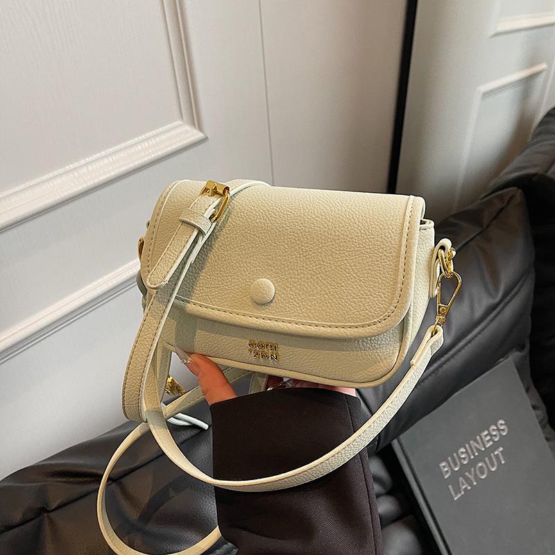 Premium Sense Bag Women's New Trendy and Popular Versatile Shoulder Messenger Bag Hand Carry Commuter Small Square Bag