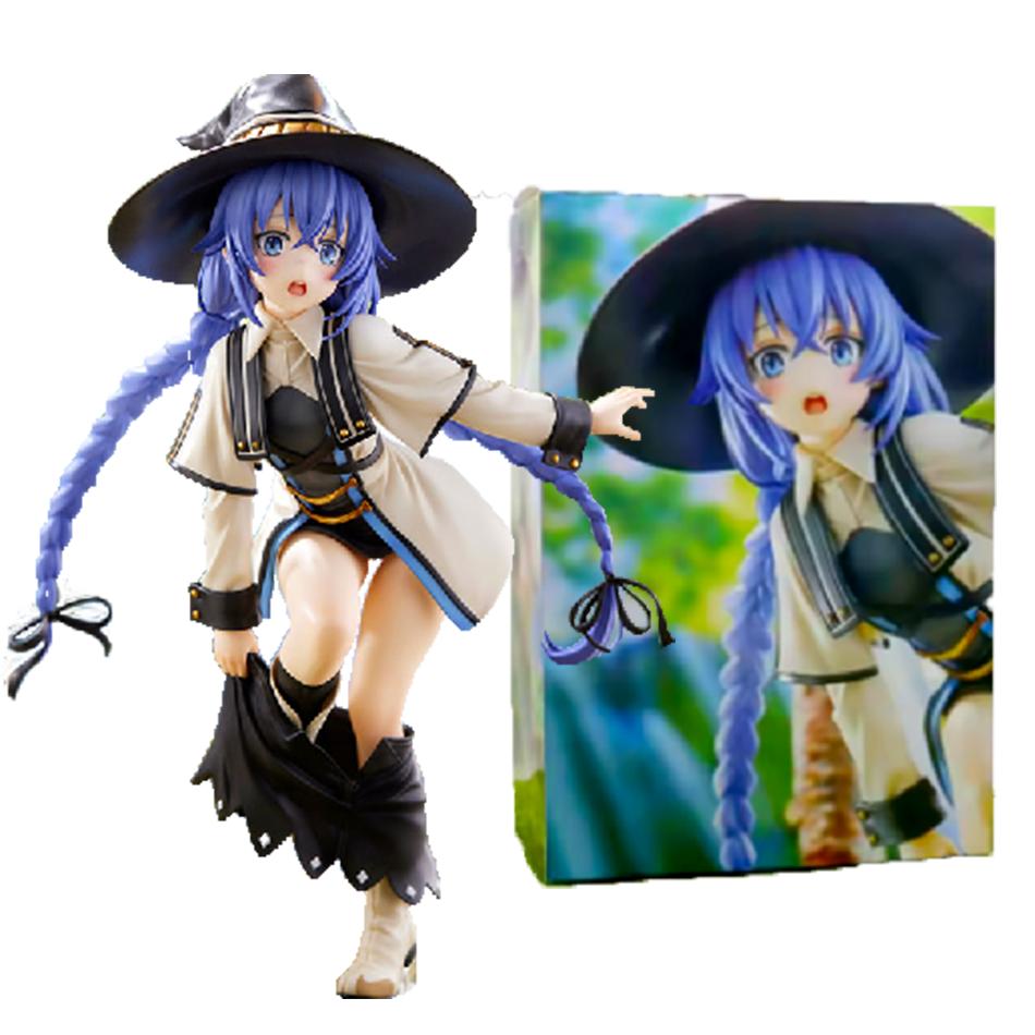 Magierin Roxy Migurdia 25cm Actionfigur Mushoku Tensei: Reinkarnation ohne Job – PVC-Anime-Figur, Sammlerfigur, Spielzeug