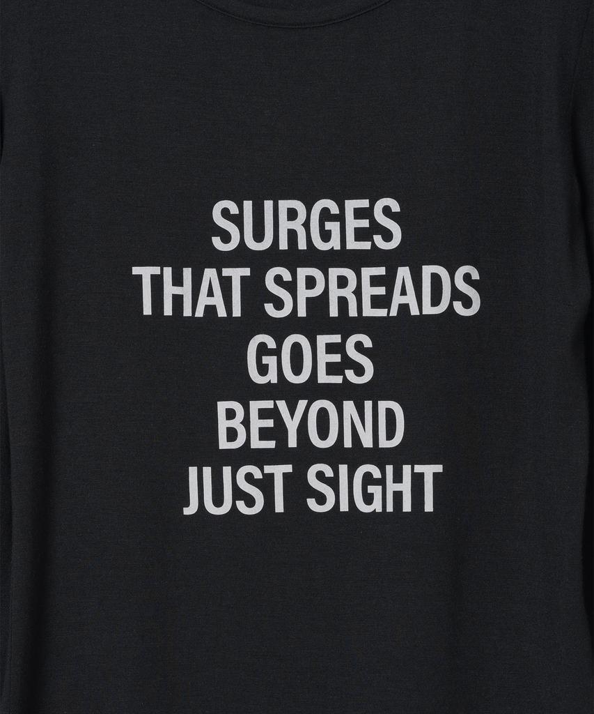 MILLO WOMEN Typography T-Shirt [Black]