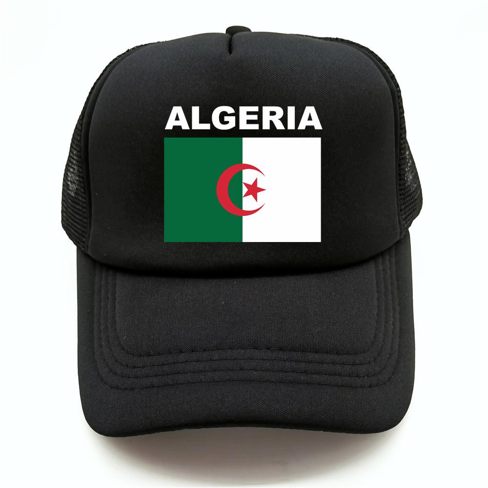 Cool Algeria Trucker Șapcă unisex Algeria Flag Pălărie Șapcă de baseball Șapci unisex plasă plasă