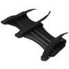 PU Protective Arm Guard Black Triple Buckle Strap Adjustable Forearm Sleeve for Recurve Hunting Practice