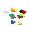 60pcs MOC Brick Tile 2x2 Corner Thin 2+1 Dots Educational Enlighten Children Kids Toys 60pcs Building Blocks Tile 14719